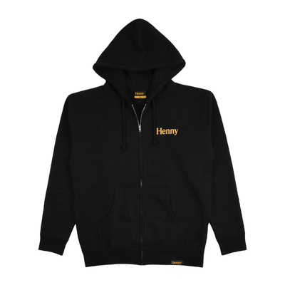 Henny Zip Embroidered Hoodie