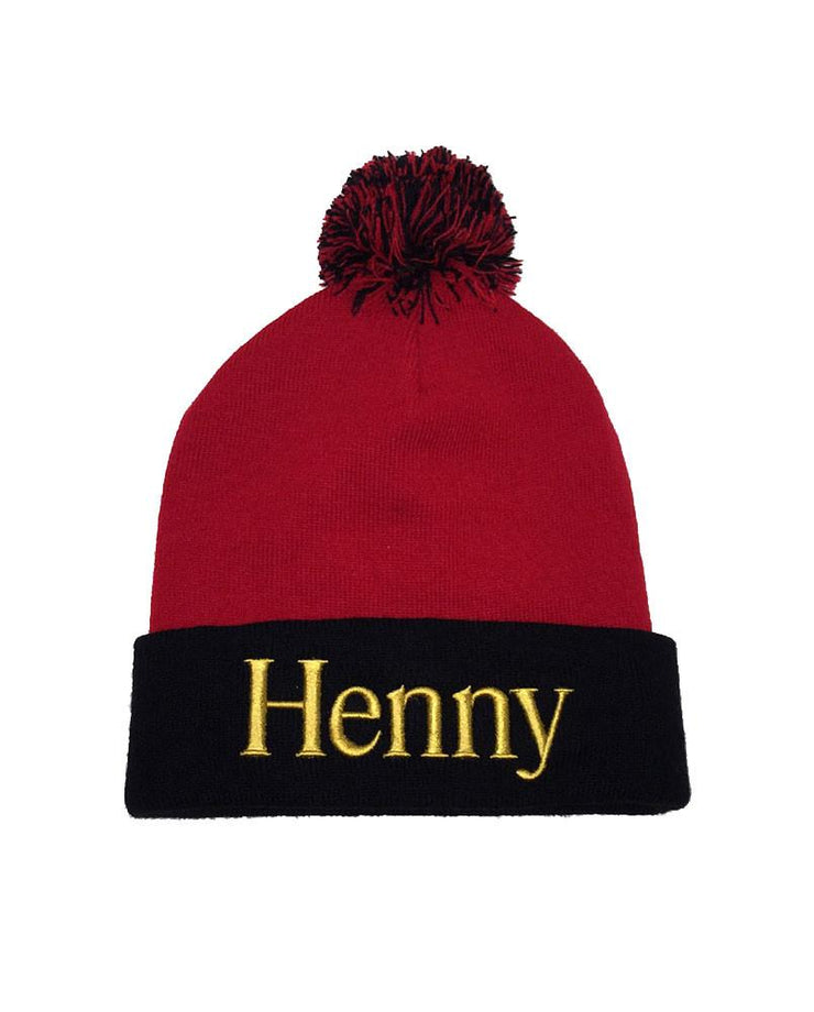Connetic-Henny-Beanie-Red-Black